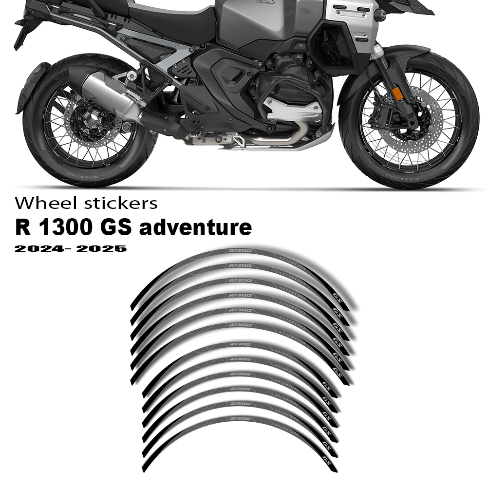 R1300GS Adventure 2024 2025 Motorcycle Wheel Sticker Stripe Rim Decal Accessories For BMW R1300GS ADV R1300GSA
R1300GS Adventure 2024 2025 Motorcycle Wheel Sticker Stripe Rim Decal Accessories For BMW R1300GS ADV R1300GSA