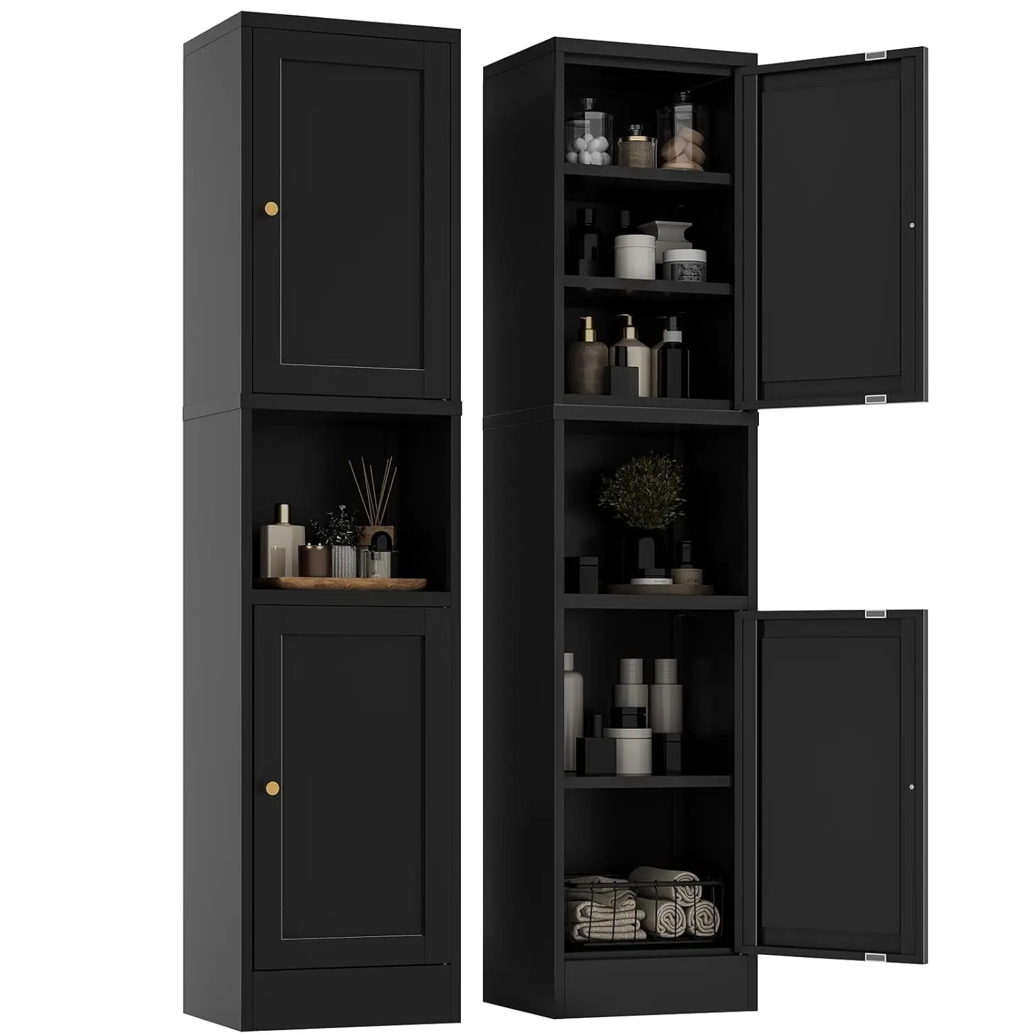 2-Door Metal Cabinet 3 Adjustable Shelf 120LBS/Shelf Anti-Tip Waterproof Pantry Bathroom Kitchen Office,Customized
2-Door Metal Cabinet 3 Adjustable Shelf 120LBS/Shelf Anti-Tip Waterproof Pantry Bathroom Kitchen Office,Customized