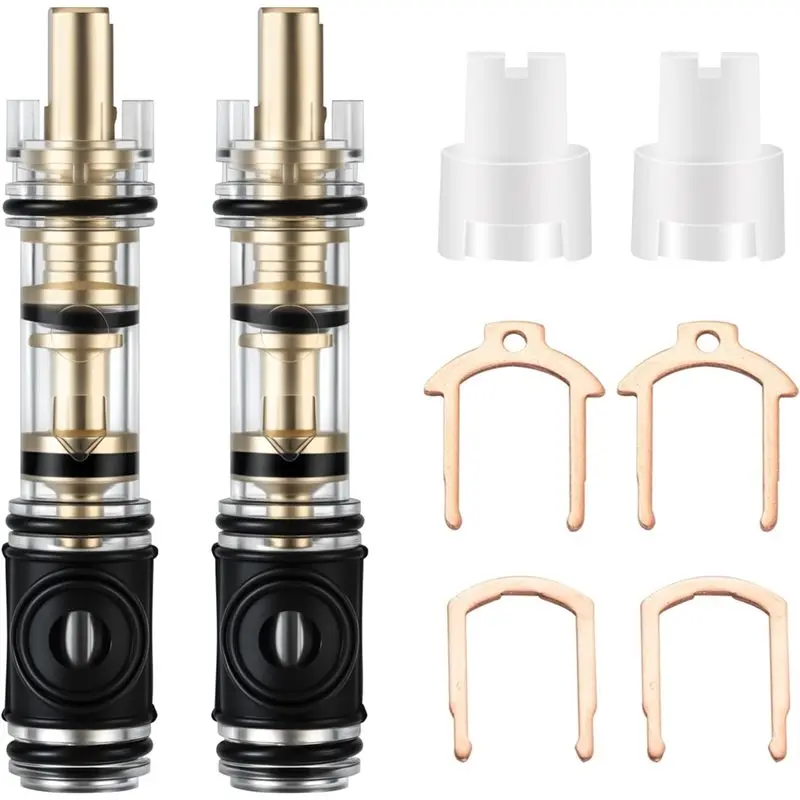 AB42-Dual Seal Replacement Cartridge 2-Pack For Moen 1225 1225B, One Handle Bathroom Faucet& Lavatory
AB42-Dual Seal Replacement Cartridge 2-Pack For Moen 1225 1225B, One Handle Bathroom Faucet& Lavatory