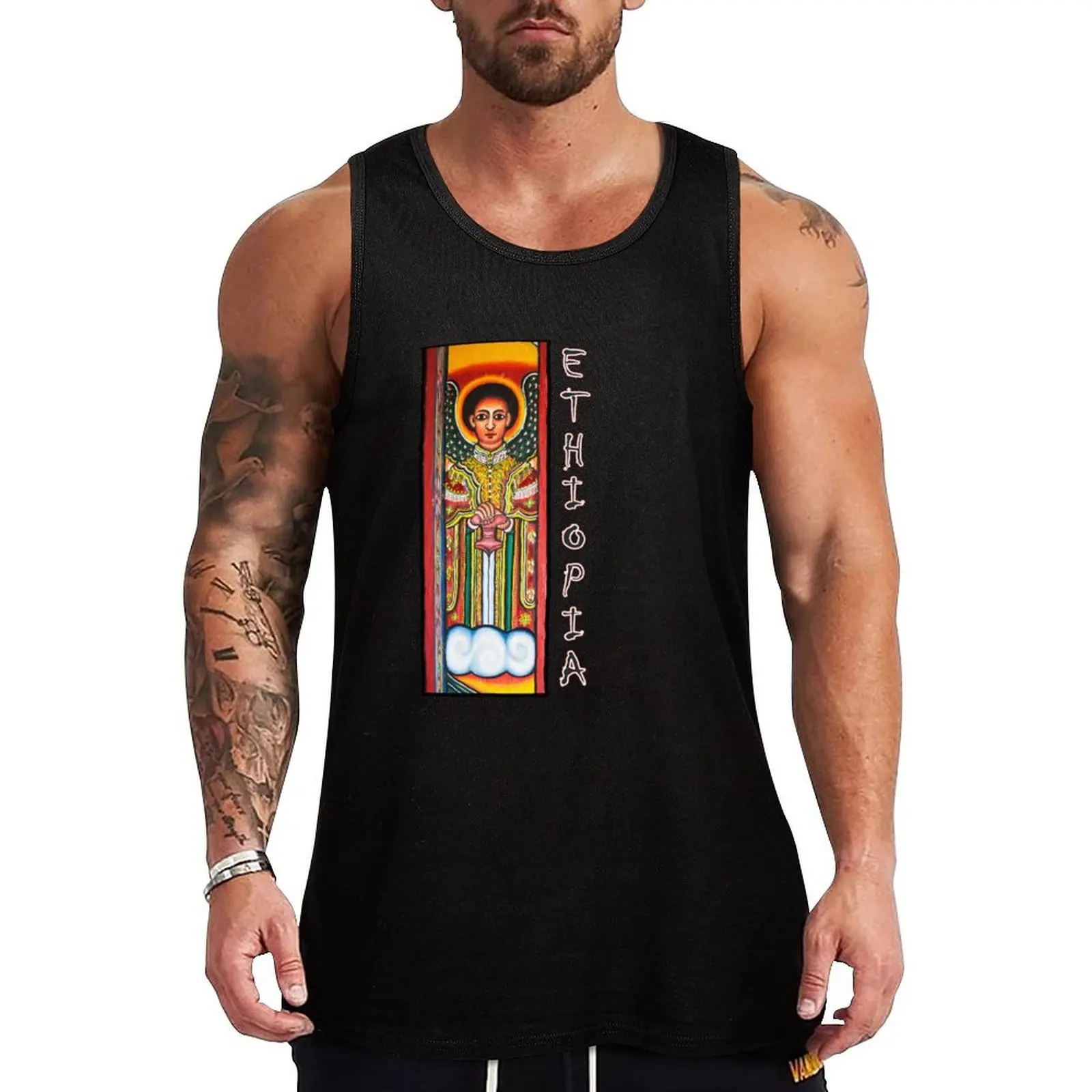 Ethiopia Tank Top Stretch Fabric Tank Top Flexible Comfort Sleeveless
Ethiopia Tank Top Stretch Fabric Tank Top Flexible Comfort Sleeveless