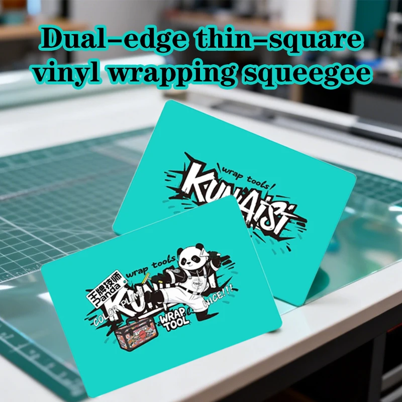 Car tinting tool, double-edged vinyl wrap squeegee, mark-free flocked thin-edge film scraper,for bubble removal and edge tucking
Car tinting tool, double-edged vinyl wrap squeegee, mark-free flocked thin-edge film scraper,for bubble removal and edge tucking
