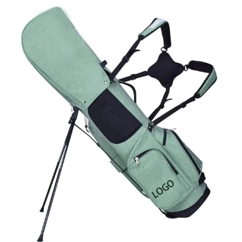 A Hot sale OEM Custom Logo Printing Green Golf Stand Sunday Nylon Canvas Club Bag PU Leather Waterproof Feature Featuring Custom
A Hot sale OEM Custom Logo Printing Green Golf Stand Sunday Nylon Canvas Club Bag PU Leather Waterproof Feature Featuring Custom