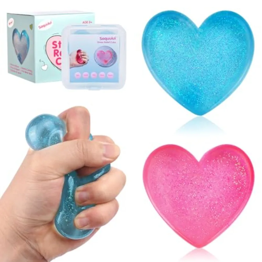 Limited-time special offer 2-Pack Stress Cube Set: Quiet Squishy Toys for Anxiety Relief and Improve Focus, Durable, Sensory Sq
Limited-time special offer 2-Pack Stress Cube Set: Quiet Squishy Toys for Anxiety Relief and Improve Focus, Durable, Sensory Sq