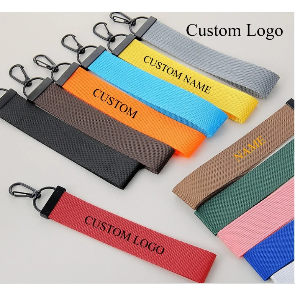 Custom Logo Name Keychain Personalized Schoolbag Keyring Simple Canvas Strip Waist Hanging Key Ring Chain Accessories Gift
Custom Logo Name Keychain Personalized Schoolbag Keyring Simple Canvas Strip Waist Hanging Key Ring Chain Accessories Gift