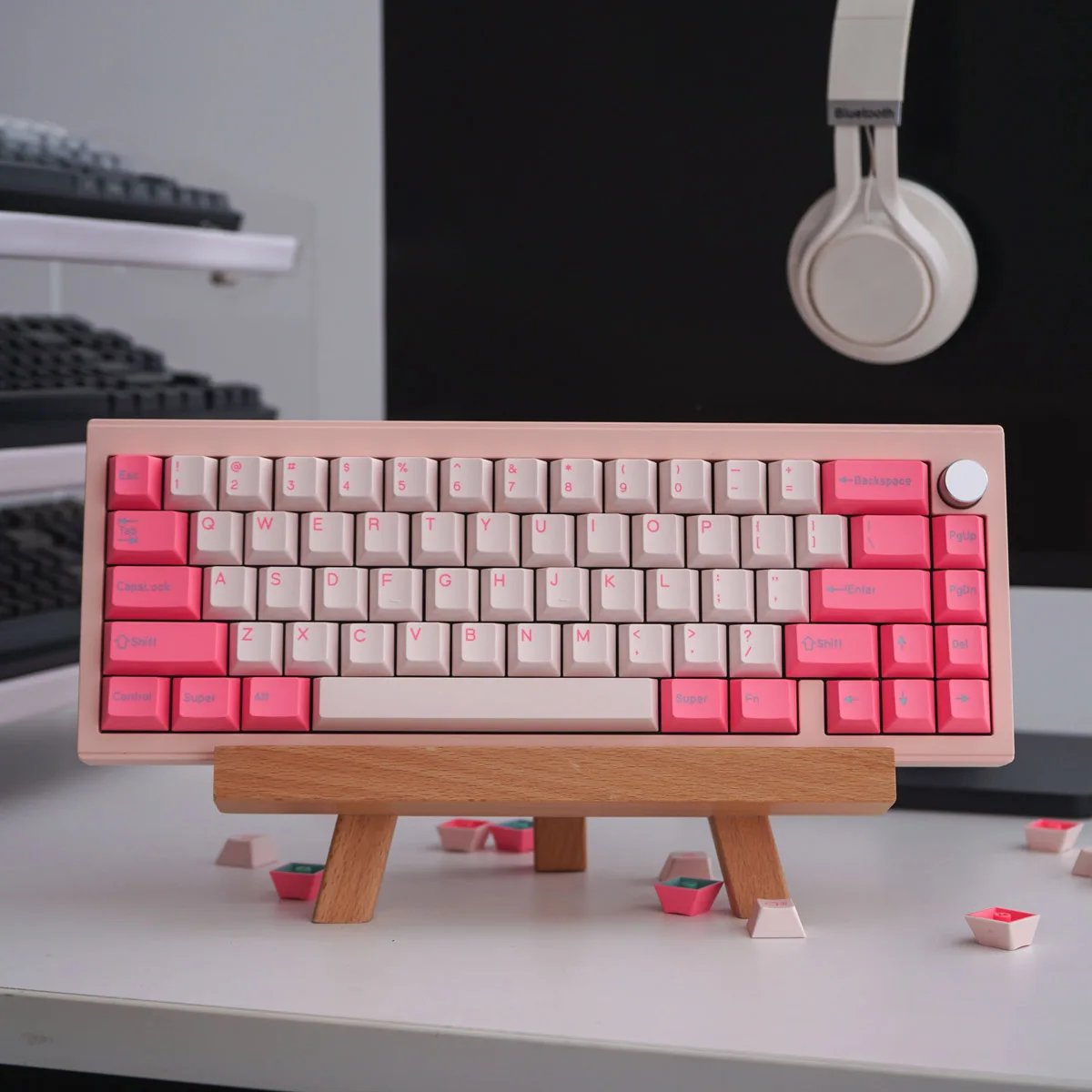 Valentine's Day/Mirage/Ham and other full sets of mechanical keyboard keycaps PBT two-color injection molding original factory h
Valentine's Day/Mirage/Ham and other full sets of mechanical keyboard keycaps PBT two-color injection molding original factory h