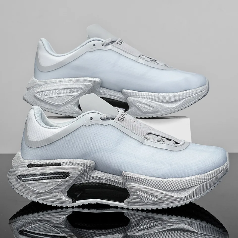 Уличные модные кроссовки для бега, удобные и дышащие повседневные кроссовки, унисекс-кроссовки с перфорацией и высокой эластичностью
Уличные модные кроссовки для бега, удобные и дышащие повседневные кроссовки, унисекс-кроссовки с перфорацией и высокой эластичностью