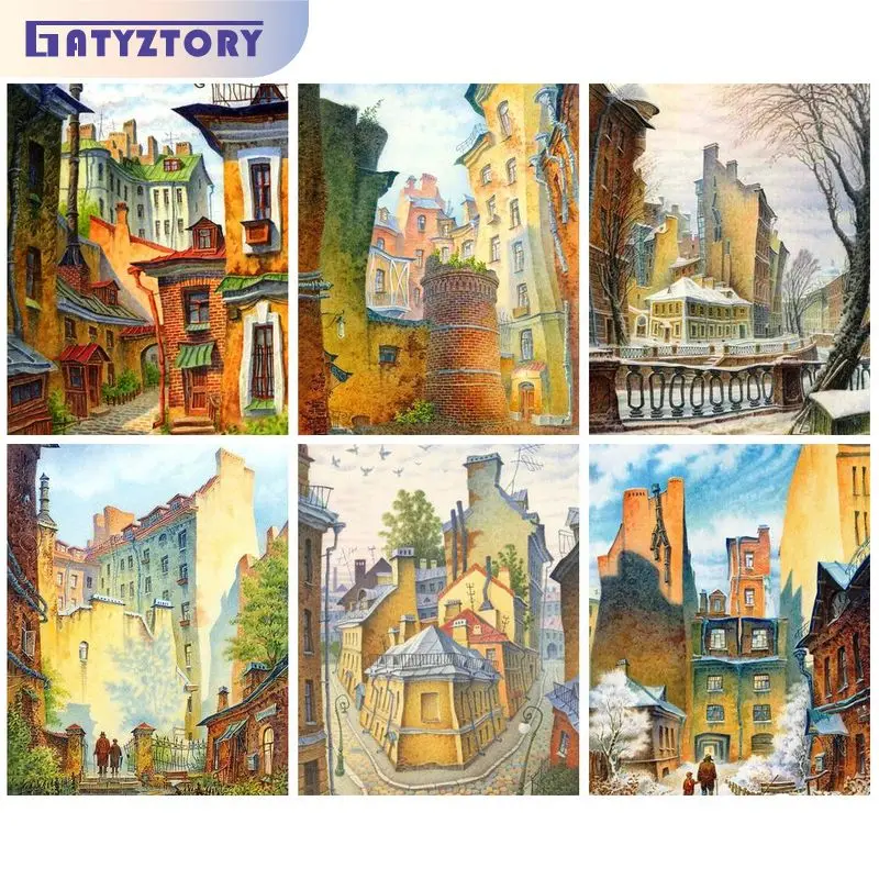GATYZTORY Modern Painting By Numbers On Canvas Abstract Street Landscape Picture Drawing Art Supplies Diy Set Number Painting
GATYZTORY Modern Painting By Numbers On Canvas Abstract Street Landscape Picture Drawing Art Supplies Diy Set Number Painting