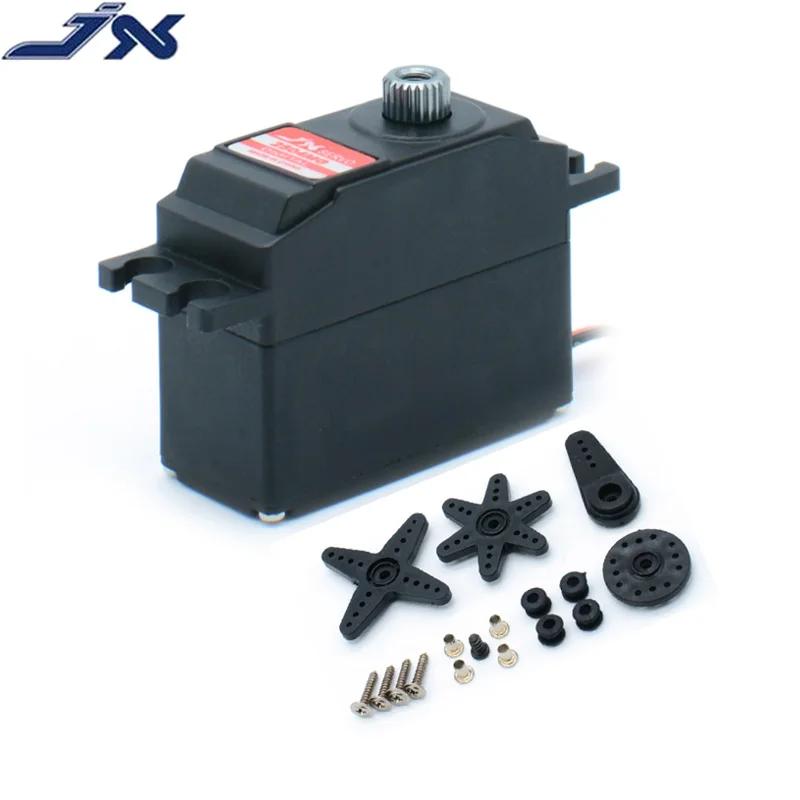 JX PDI-2504MG Сервопривод 0,1 сек, 4,5 кг, сердечник с металлической шестерней, цифровой 25 г для вертолета 450 500, вертолет с фиксированным крылом
JX PDI-2504MG Сервопривод 0,1 сек, 4,5 кг, сердечник с металлической шестерней, цифровой 25 г для вертолета 450 500, вертолет с фиксированным крылом