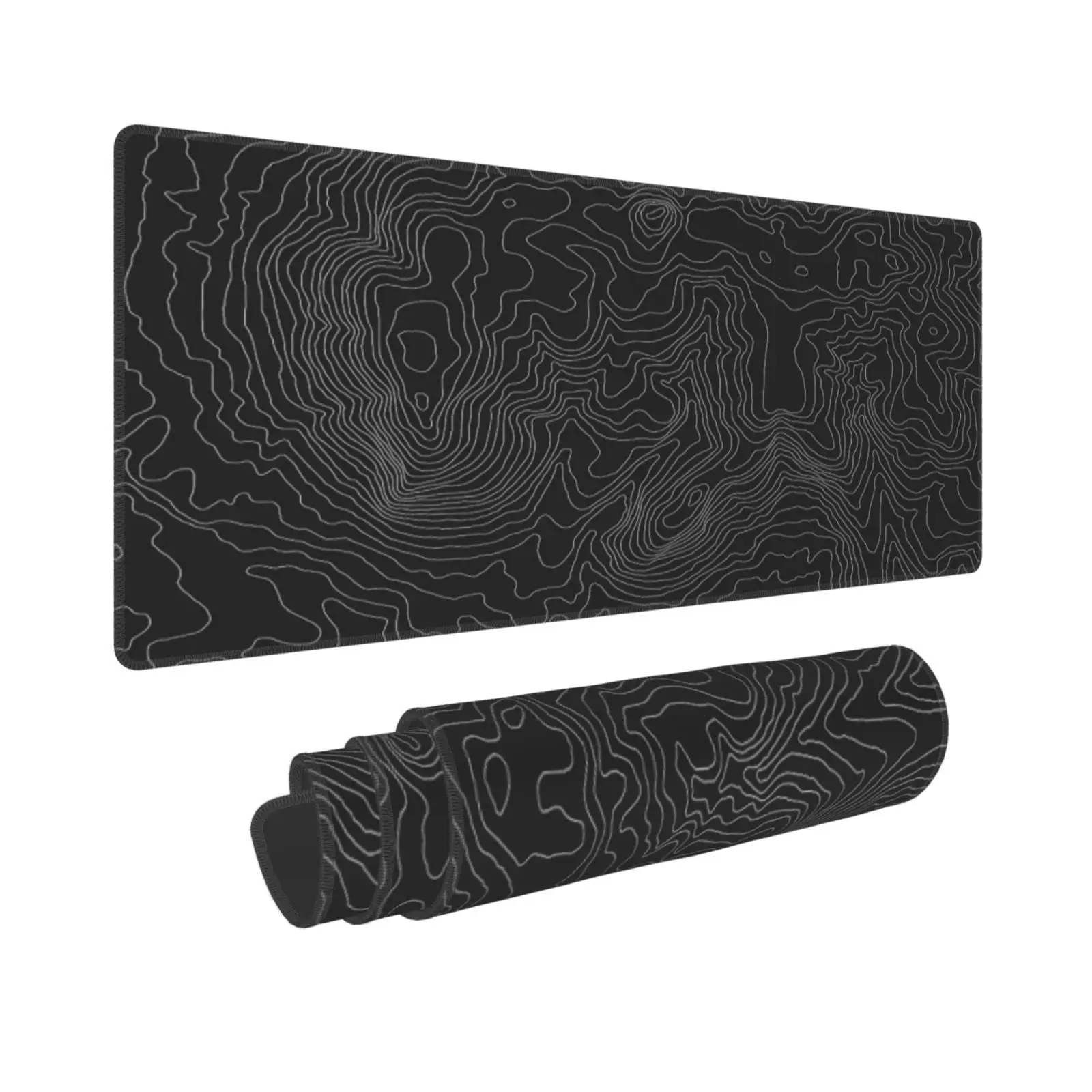 Topographic Mouse Pad,Large Gaming Mouse Pad,Black and White Topographic Contour Desk Mat,Non-Slip Computer Keyboard Mouse Pad
Topographic Mouse Pad,Large Gaming Mouse Pad,Black and White Topographic Contour Desk Mat,Non-Slip Computer Keyboard Mouse Pad