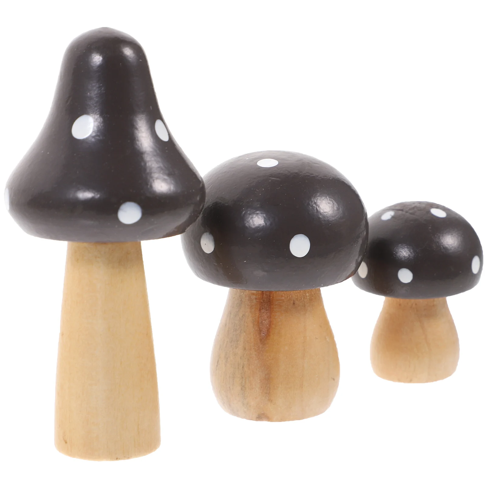 3 pcs Mini Wooden Mushroom Ornament Realistic Colorful Home Office Cafe Garden Decoration Figurine Plants Sculpture
3 pcs Mini Wooden Mushroom Ornament Realistic Colorful Home Office Cafe Garden Decoration Figurine Plants Sculpture