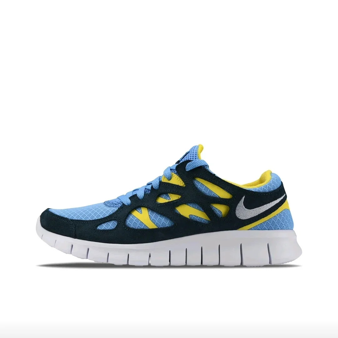 Мужские кроссовки Nike Free Run 2, классический стиль, повседневные, в стиле ретро, дышащие, противоскользящие кроссовки, синие/черные, желтые
Мужские кроссовки Nike Free Run 2, классический стиль, повседневные, в стиле ретро, дышащие, противоскользящие кроссовки, синие/черные, желтые