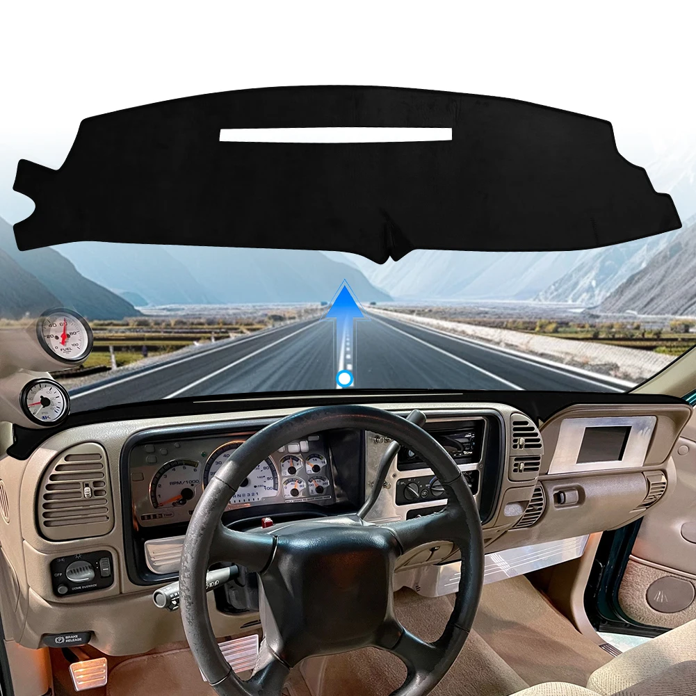 For Chevy Silverado C1500 C2500 C3500 1997-1999 Car Accessories Dashboard Cover Mat Reflect Light Non-Slip Pad Instrument Pan
For Chevy Silverado C1500 C2500 C3500 1997-1999 Car Accessories Dashboard Cover Mat Reflect Light Non-Slip Pad Instrument Pan