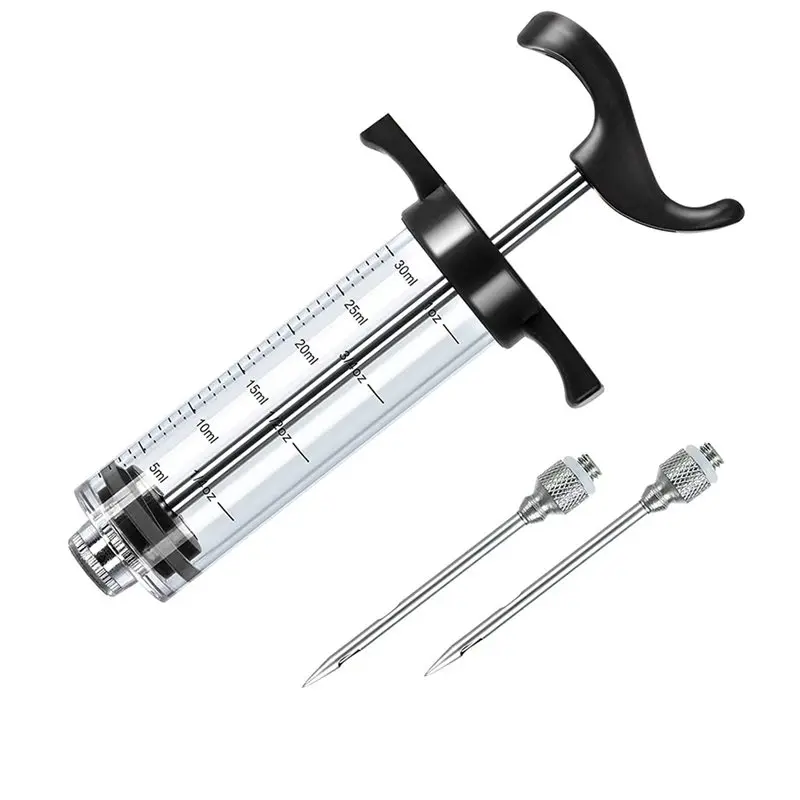【NOW SAVE】Flavor Injector, Meat Injection Tool With 2 Professional Needles- Marinade Dispenser Syringe
【NOW SAVE】Flavor Injector, Meat Injection Tool With 2 Professional Needles- Marinade Dispenser Syringe