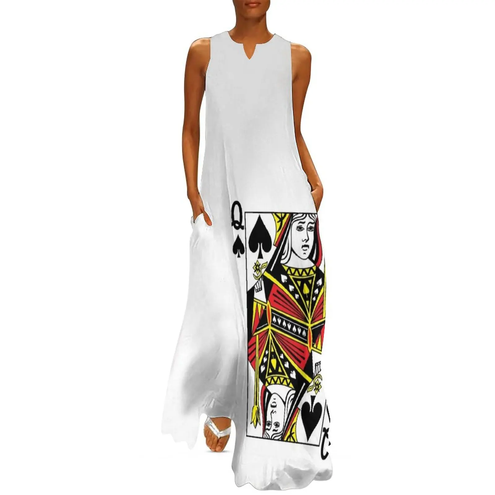 Queen of Spades Long Dress Women's skirt dresses korean style women's summer jumpsuit elegant chic wedding evening dresses
Queen of Spades Long Dress Women's skirt dresses korean style women's summer jumpsuit elegant chic wedding evening dresses