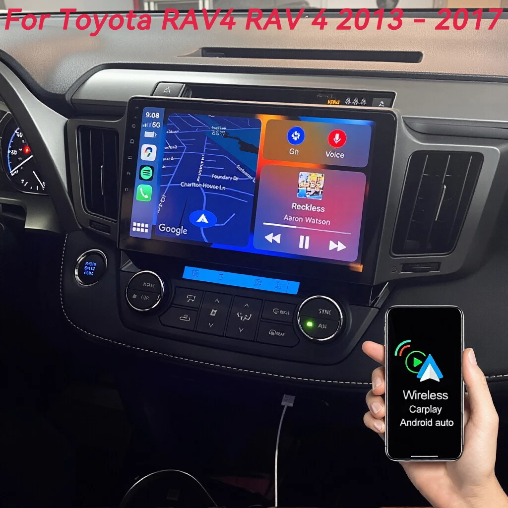 Android 16 Carplay Auto Car Radio For Toyota RAV4 RAV 4 2013 - 2017 Multimedia video Player GPS Navigation Head Unit WIFI+4G
Android 16 Carplay Auto Car Radio For Toyota RAV4 RAV 4 2013 - 2017 Multimedia video Player GPS Navigation Head Unit WIFI+4G