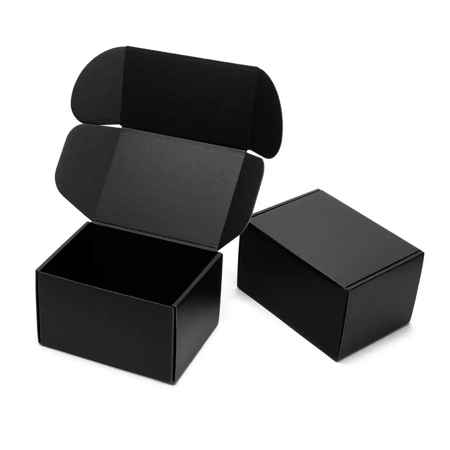 Inches Black Shipping Boxes 25 Pack Corrugated Cardboard Mailing Box for Small Business, Tab Locking Literature Mailer for Packi
Inches Black Shipping Boxes 25 Pack Corrugated Cardboard Mailing Box for Small Business, Tab Locking Literature Mailer for Packi