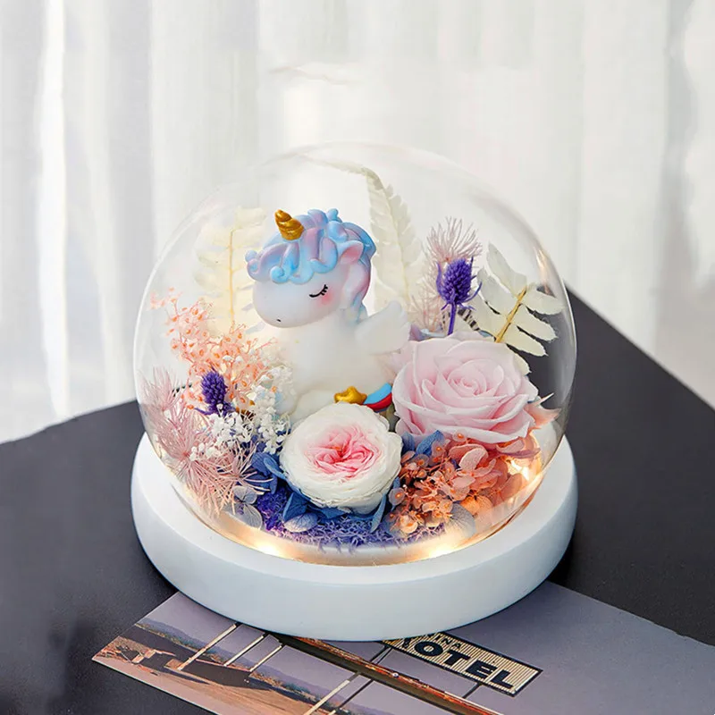 F Small Packing Different Diameter Round Glass Dome Home Decoration Luminous White Base Cover DIY Wedding Present
F Small Packing Different Diameter Round Glass Dome Home Decoration Luminous White Base Cover DIY Wedding Present