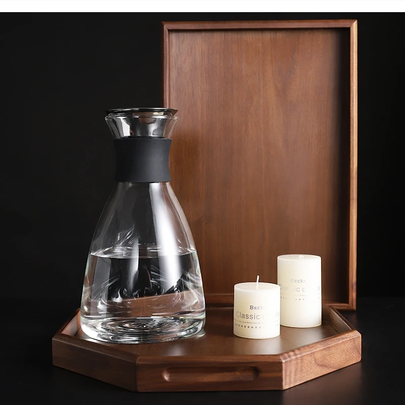 1/pcs walnut wood rectangular tea trays serving room storage food
1/pcs walnut wood rectangular tea trays serving room storage food