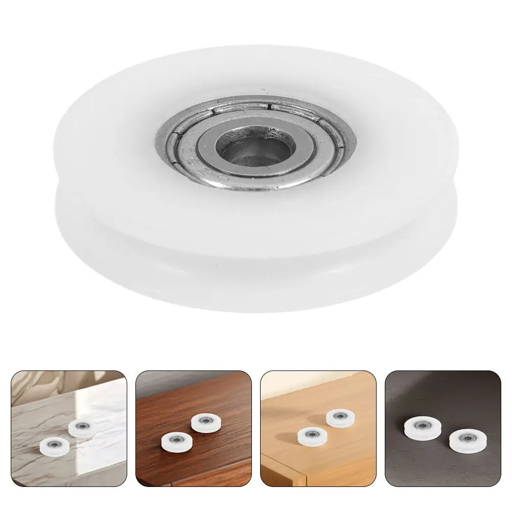 8 Pcs Heavy Duty Barn Door Pulley Roller Hardware Cabinet Groove Wheel Gym Replacement Rollers
8 Pcs Heavy Duty Barn Door Pulley Roller Hardware Cabinet Groove Wheel Gym Replacement Rollers