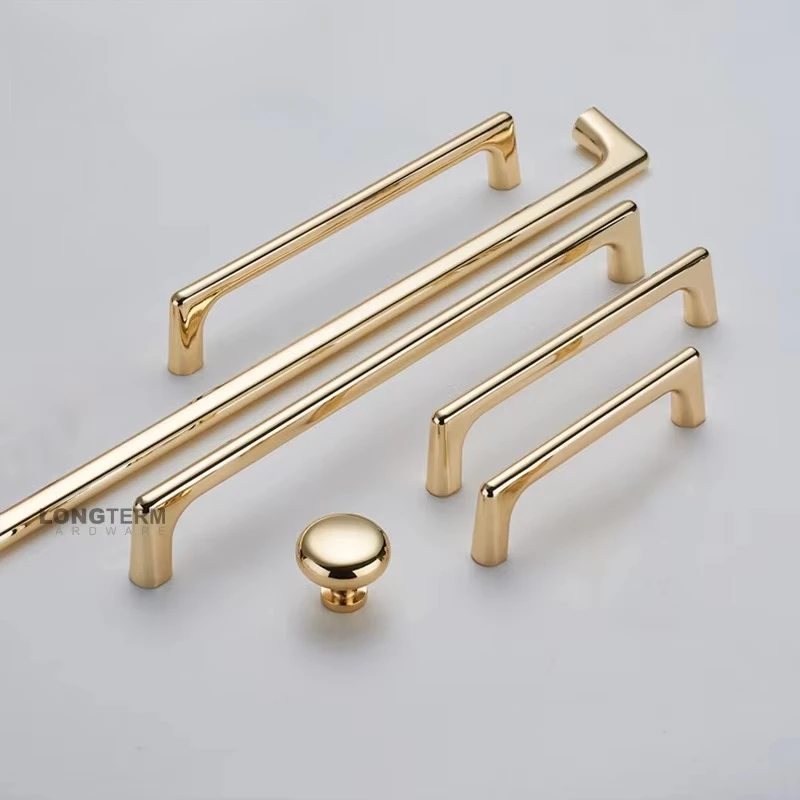 Роскошная мебельная фурнитура из цинкового сплава, длинная ручка для комода, ручки для кухонного ящика, современные золотые дверные ручки шкафа
Роскошная мебельная фурнитура из цинкового сплава, длинная ручка для комода, ручки для кухонного ящика, современные золотые дверные ручки шкафа
