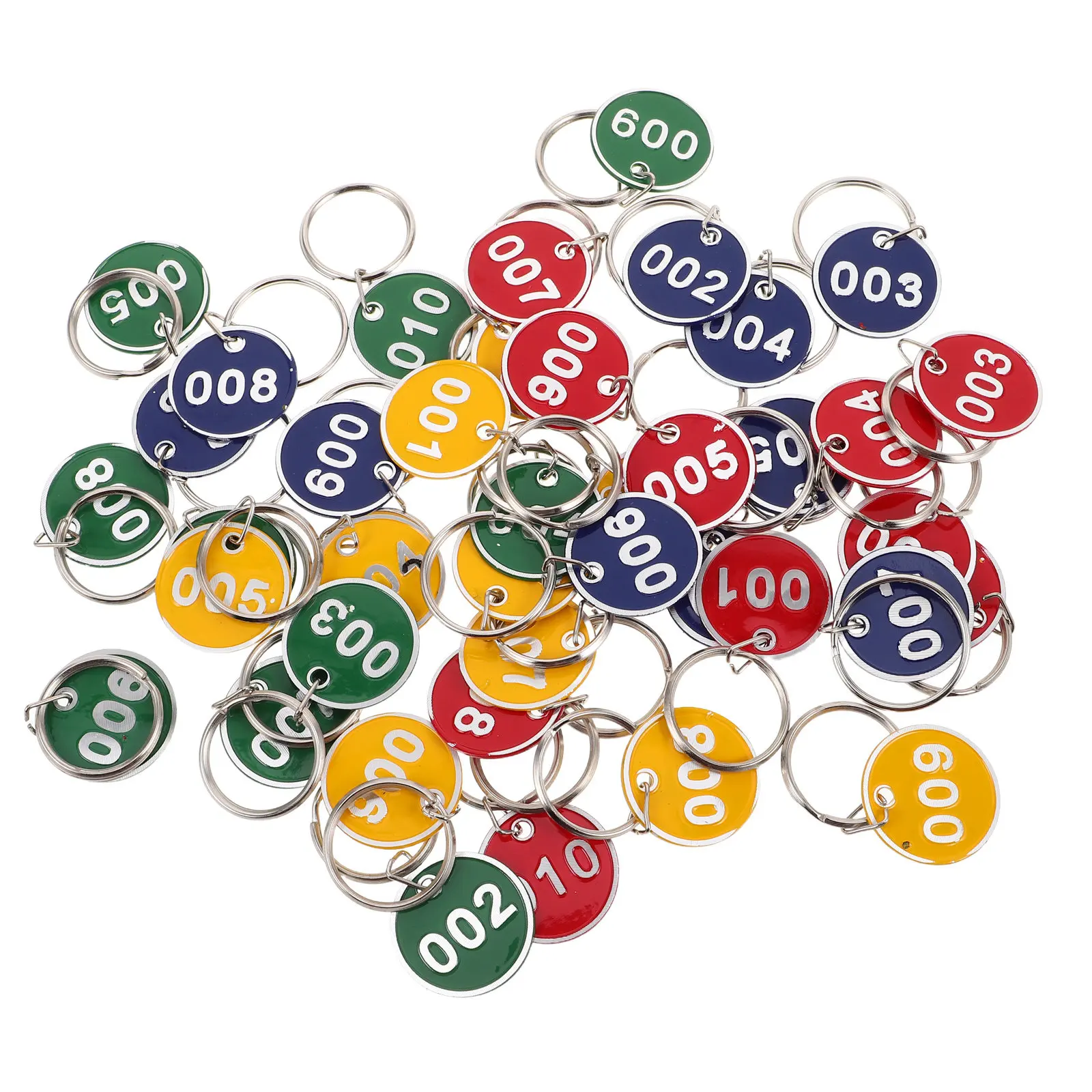 40 Pcs Key Rings with Tags Hang Id Label Double-sided Hand Plates Metal Locker Number
40 Pcs Key Rings with Tags Hang Id Label Double-sided Hand Plates Metal Locker Number