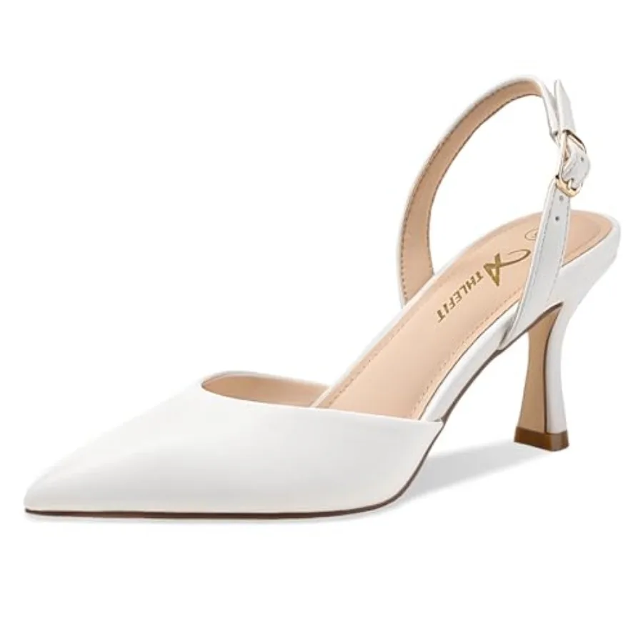 Closed Pointed Toe Kitten Heels for Women Dress Work Wedding Party Slingback Stiletto Pumps Shoes
Closed Pointed Toe Kitten Heels for Women Dress Work Wedding Party Slingback Stiletto Pumps Shoes