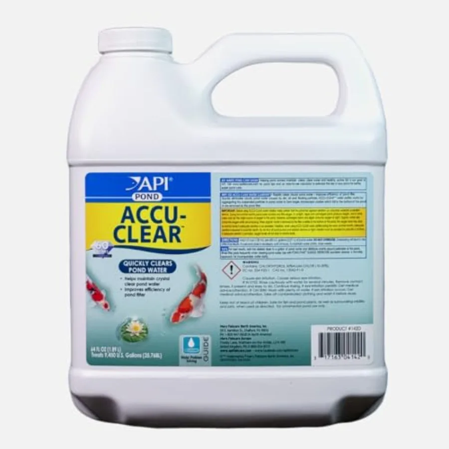 POND ACCU-CLEAR Средство для очистки воды в прудах, бутылка 64 унции, 142D
POND ACCU-CLEAR Средство для очистки воды в прудах, бутылка 64 унции, 142D