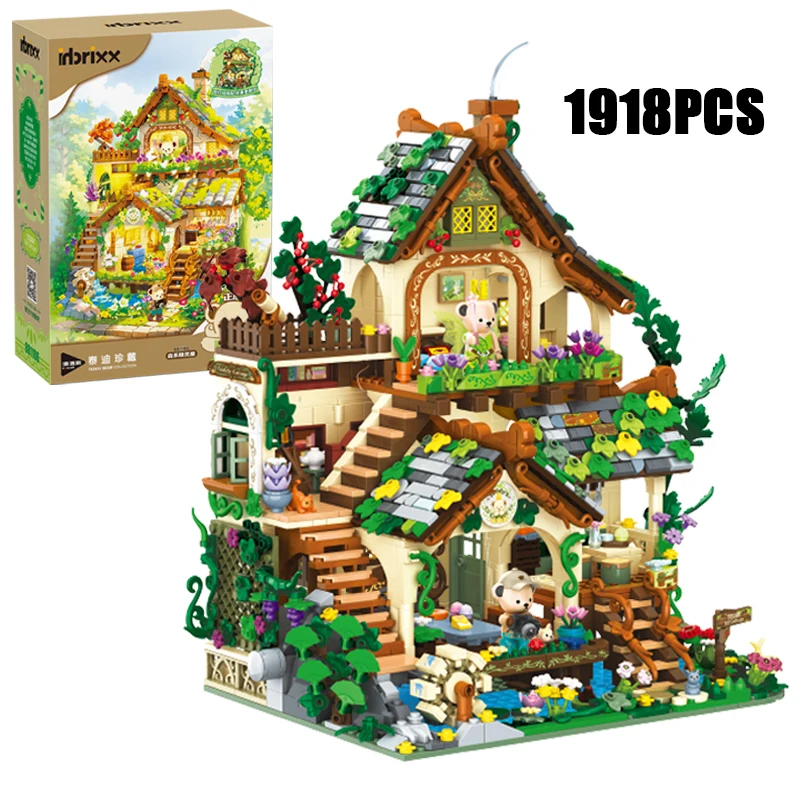 1918PCS Creative Forest Elf House Model Building Blocks With LED Light Construction Bricks Toy The Perfect Gift For Family
1918PCS Creative Forest Elf House Model Building Blocks With LED Light Construction Bricks Toy The Perfect Gift For Family