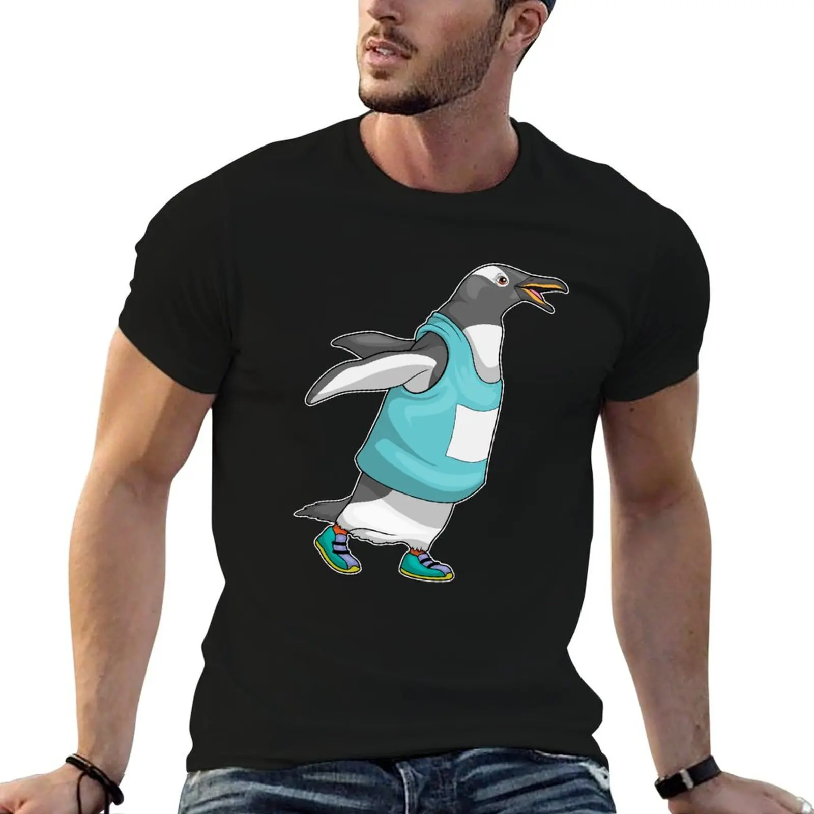 Penguin Runner Running Sports T-Shirt plus size clothes funny costumes designer shirts oversized t shirts men
Penguin Runner Running Sports T-Shirt plus size clothes funny costumes designer shirts oversized t shirts men