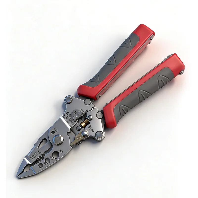 Многофункциональные складные клещи для зачистки проводов, специализированные для электриков, с толстыми и прочными заостренными наконечниками.
Многофункциональные складные клещи для зачистки проводов, специализированные для электриков, с толстыми и прочными заостренными наконечниками.