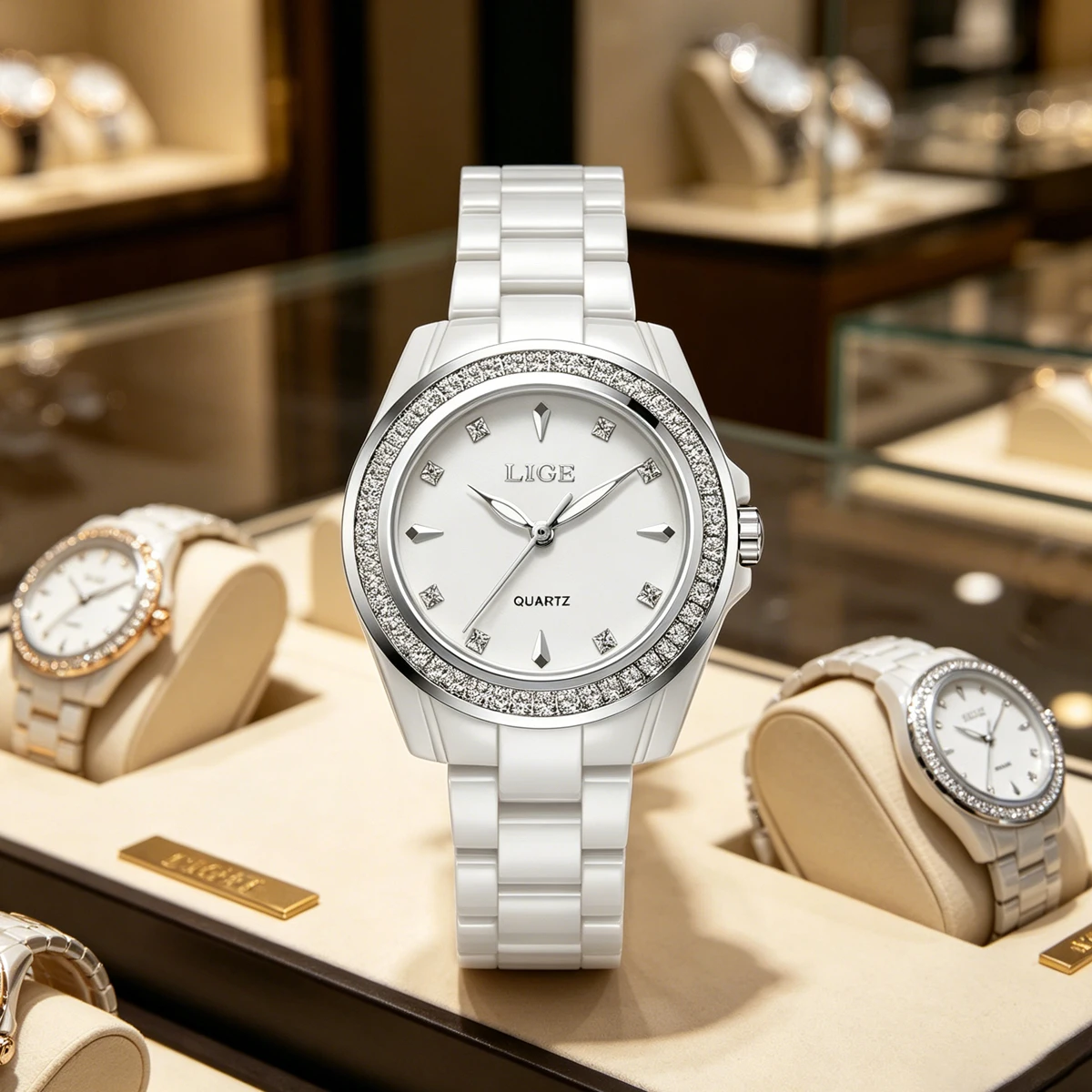 LIGE Elegant Women Watches Luxury Ladies Fashion Brand Wristwatch Quartz Movement Stainless Steel Gifts for Female Girlfriend
LIGE Elegant Women Watches Luxury Ladies Fashion Brand Wristwatch Quartz Movement Stainless Steel Gifts for Female Girlfriend
