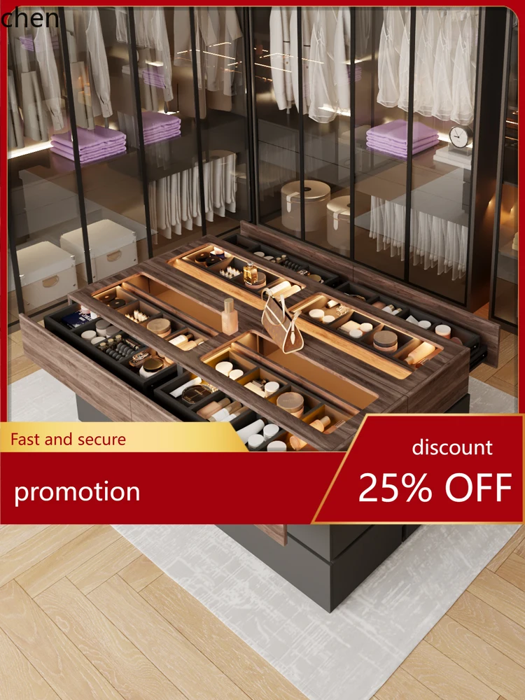 HT Cloakroom Center Island Cabinet Chest of Drawers Master Bedroom Storage Cabinet Modern Minimalist Jewelry Display Cabinet
HT Cloakroom Center Island Cabinet Chest of Drawers Master Bedroom Storage Cabinet Modern Minimalist Jewelry Display Cabinet