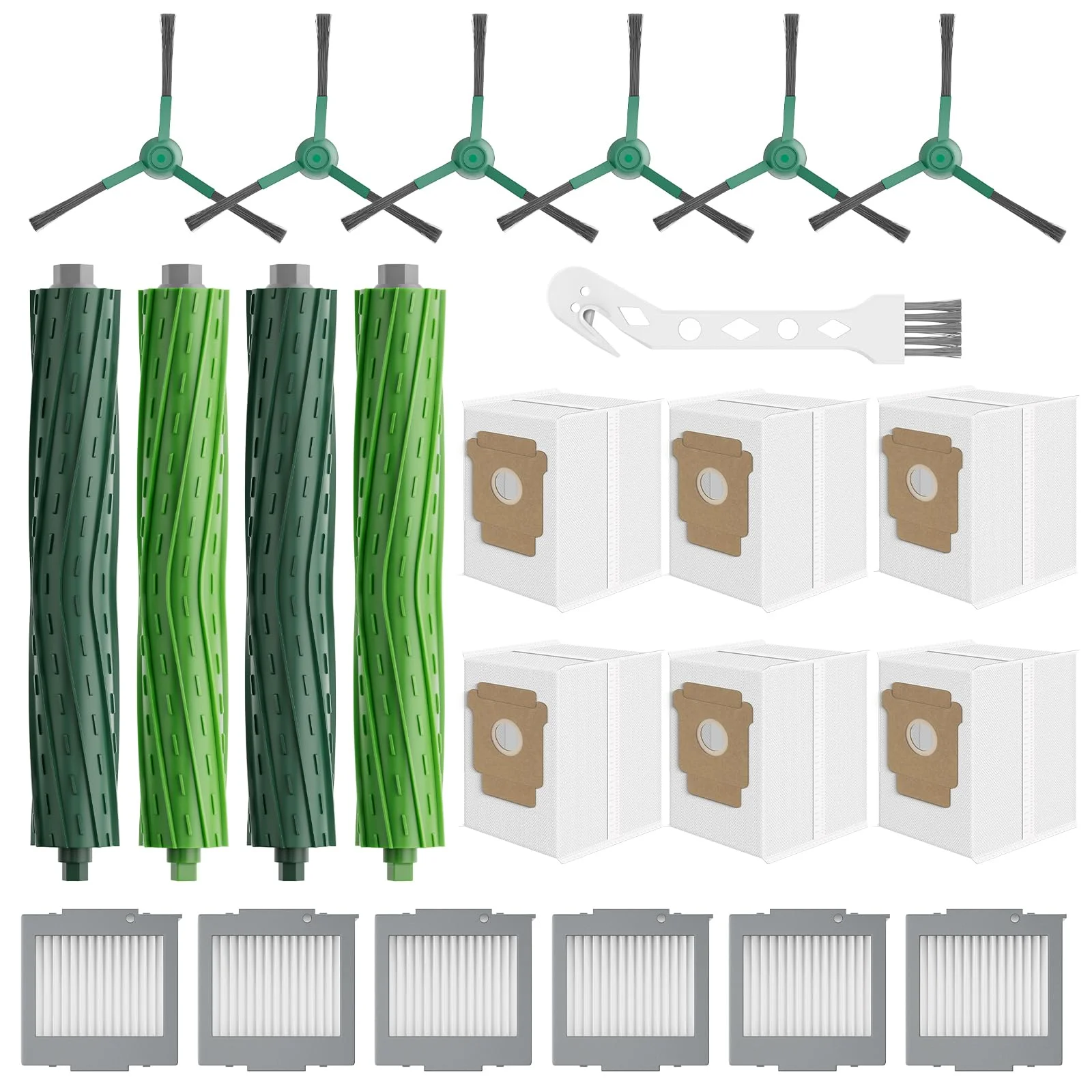 Replacement Parts For iRobot Roomba Max 705 Vac/Plus 504 Vac Robot Vacuum Accessories Main Roller/Side Brushes Dust Bags Filters
Replacement Parts For iRobot Roomba Max 705 Vac/Plus 504 Vac Robot Vacuum Accessories Main Roller/Side Brushes Dust Bags Filters