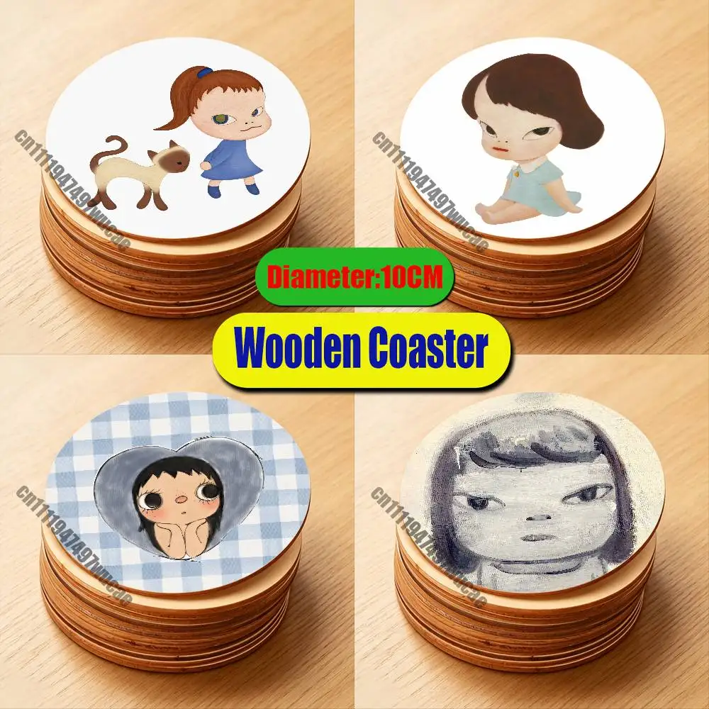 For Japan Yoshitomo Nara Coaster Water Coffee Tea Cup Glass Mat Custom Wood Round Wooden Heat Proof
For Japan Yoshitomo Nara Coaster Water Coffee Tea Cup Glass Mat Custom Wood Round Wooden Heat Proof