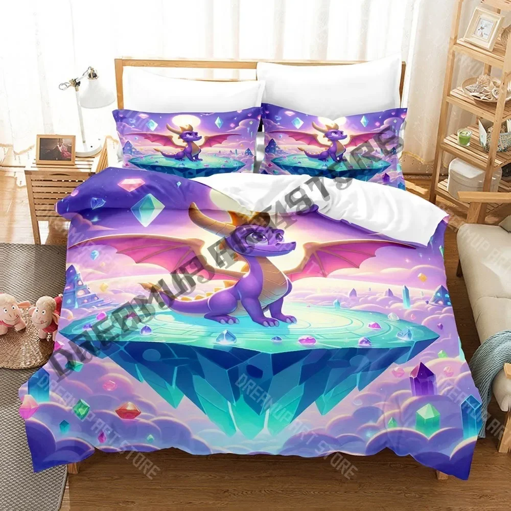 3D Print Spyro Reignited Trilogy Cartoon Game Комплект постельного белья Single Twin Full Queen King Size Комплект постельного белья для взрослых Комплект пододеяльников для спальни
3D Print Spyro Reignited Trilogy Cartoon Game Комплект постельного белья Single Twin Full Queen King Size Комплект постельного белья для взрослых Комплект пододеяльников для спальни