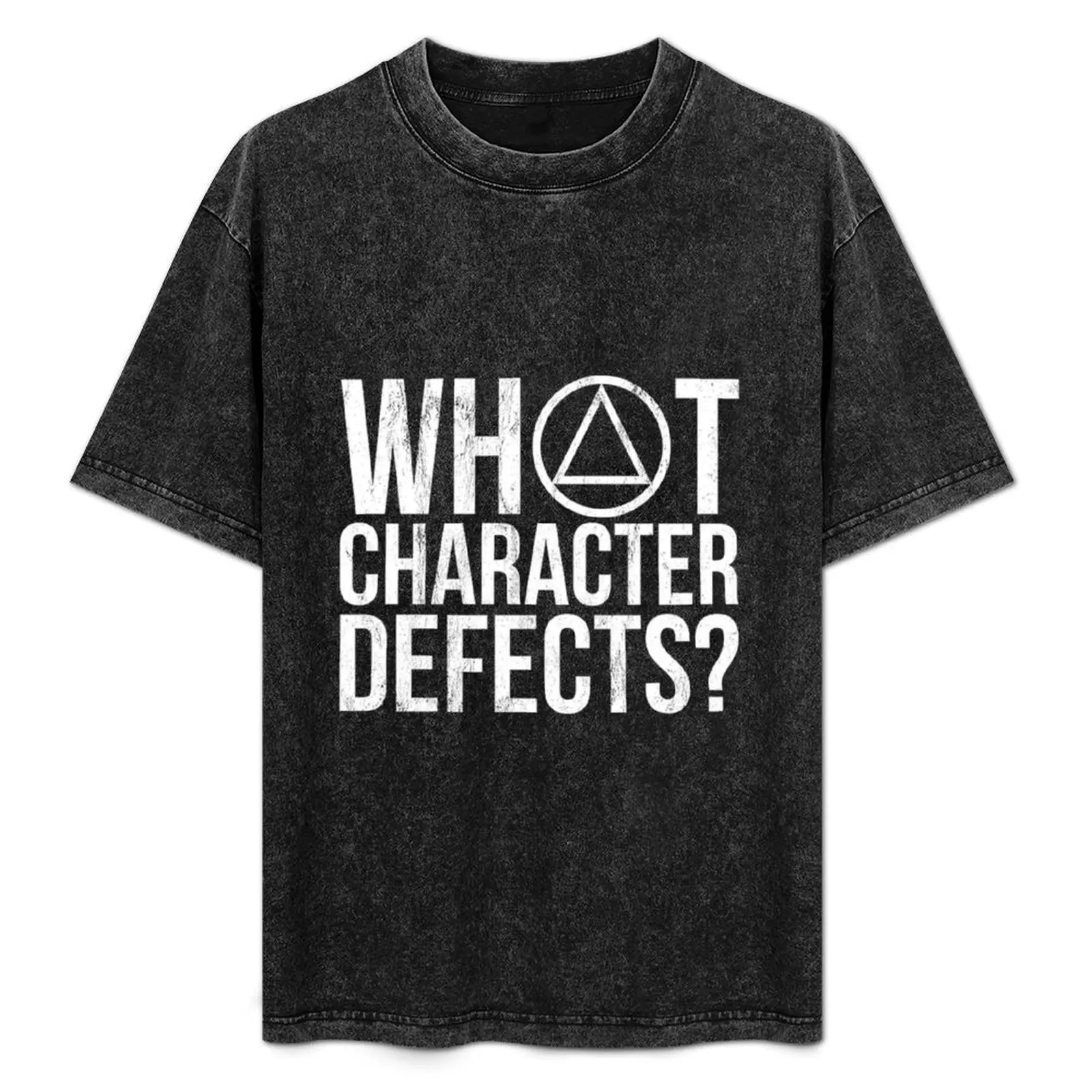 what character defects funny alcoholics anonymous T-Shirt Daily Wear Plain Short Sleeve Shirt
what character defects funny alcoholics anonymous T-Shirt Daily Wear Plain Short Sleeve Shirt