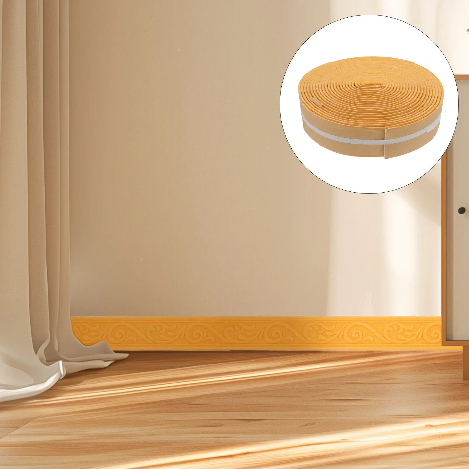 4Pcs Self Adhesive Wall Trim Flexible 3D Decorative Molding for Door Frames Walls Ceilings Cabinet Edging Foam Baseboard Peel
4Pcs Self Adhesive Wall Trim Flexible 3D Decorative Molding for Door Frames Walls Ceilings Cabinet Edging Foam Baseboard Peel