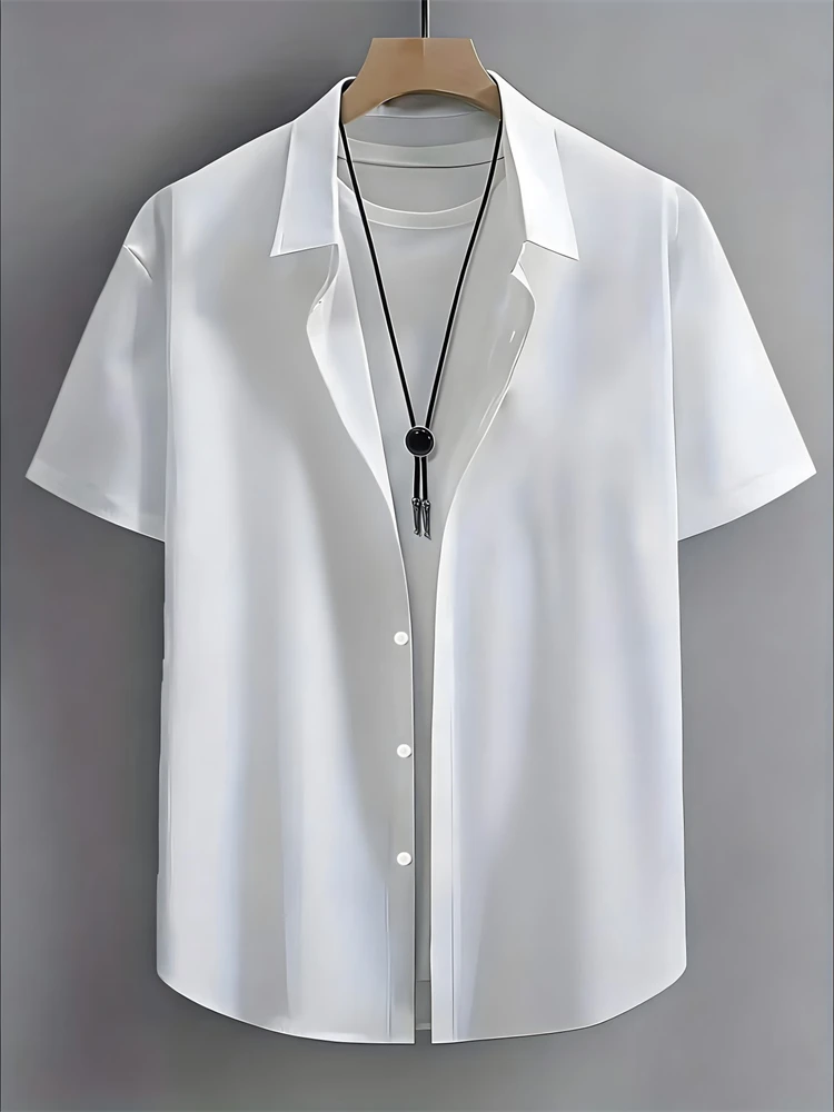 Men's Super Stretch Shirt - High Quality Business Formal Short Sleeve Shirt Suitable for Casual Wearing in Men's Wear
Men's Super Stretch Shirt - High Quality Business Formal Short Sleeve Shirt Suitable for Casual Wearing in Men's Wear