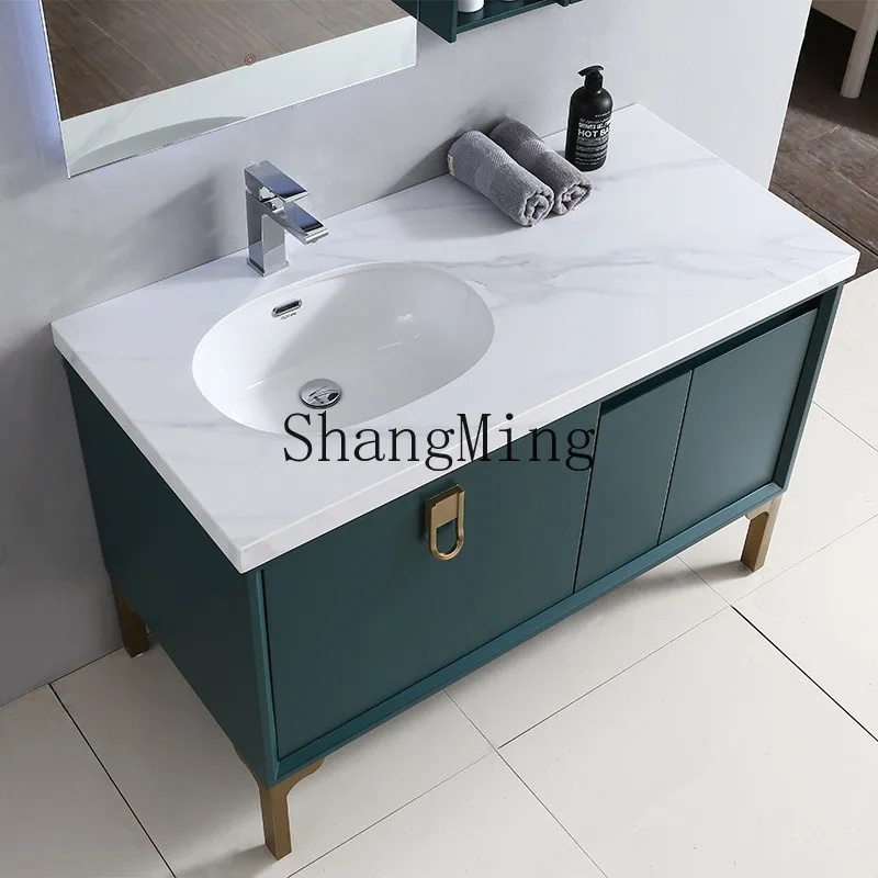 CL Wooden Bathroom Cabinet Set Small Apartment Bathroom Sink Washstand Integrated Washbasin Wholesale
CL Wooden Bathroom Cabinet Set Small Apartment Bathroom Sink Washstand Integrated Washbasin Wholesale