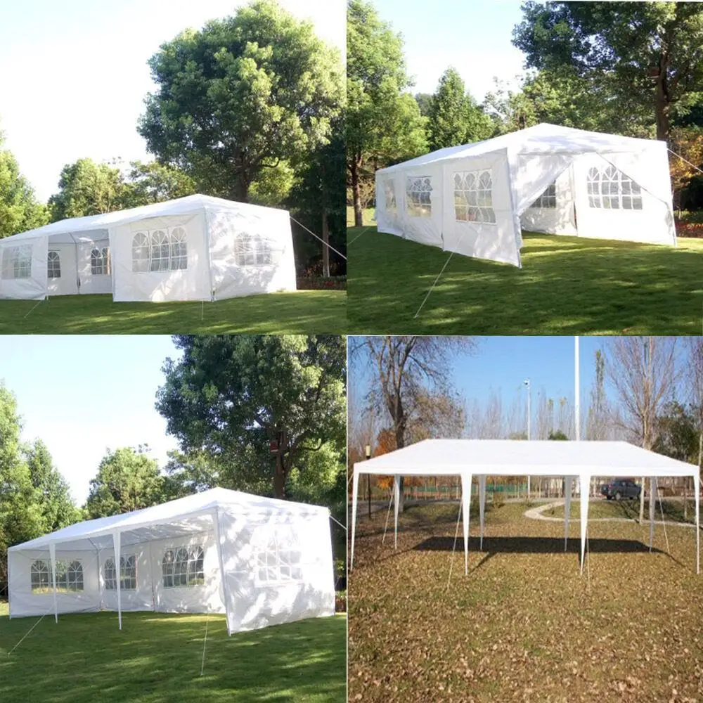 Тент-шатер для мероприятий 10'x30' (3х9 м) для вечеринок и свадеб, уличный, сверхпрочный, для кейтеринга и мероприятий
Тент-шатер для мероприятий 10'x30' (3х9 м) для вечеринок и свадеб, уличный, сверхпрочный, для кейтеринга и мероприятий