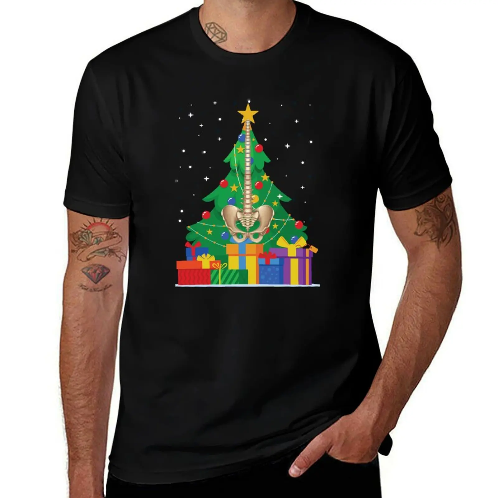 Christmas tree with spine funny Chiropractic Christmas T-Shirt men t shirt cotton 100% anime t shirts for man T-shirt
Christmas tree with spine funny Chiropractic Christmas T-Shirt men t shirt cotton 100% anime t shirts for man T-shirt