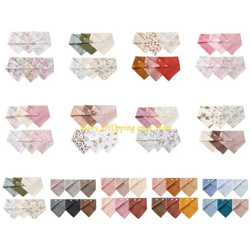 23GD 6pcs Cotton Drooling Apron Adjustable Burp Cloths Breathable Soft Nursing Bib
23GD 6pcs Cotton Drooling Apron Adjustable Burp Cloths Breathable Soft Nursing Bib