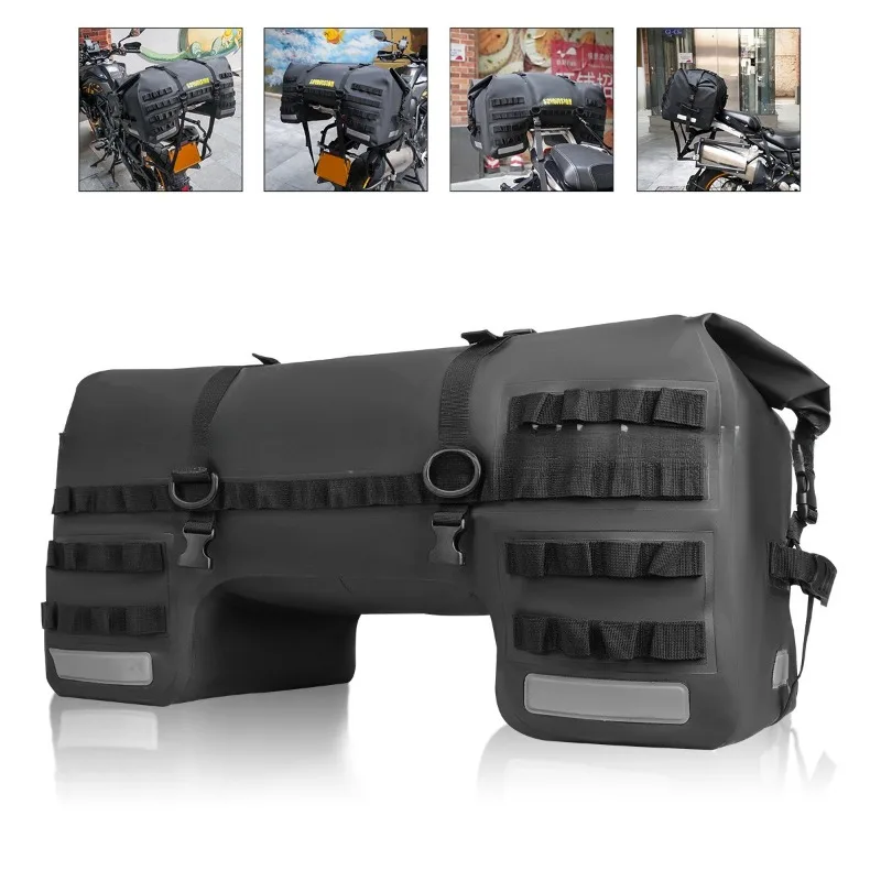 Outdoor Motorcycle Tail Travel Storage Tool Bag Large Capacity Waterproof Riding Rear Seat Bag
Outdoor Motorcycle Tail Travel Storage Tool Bag Large Capacity Waterproof Riding Rear Seat Bag