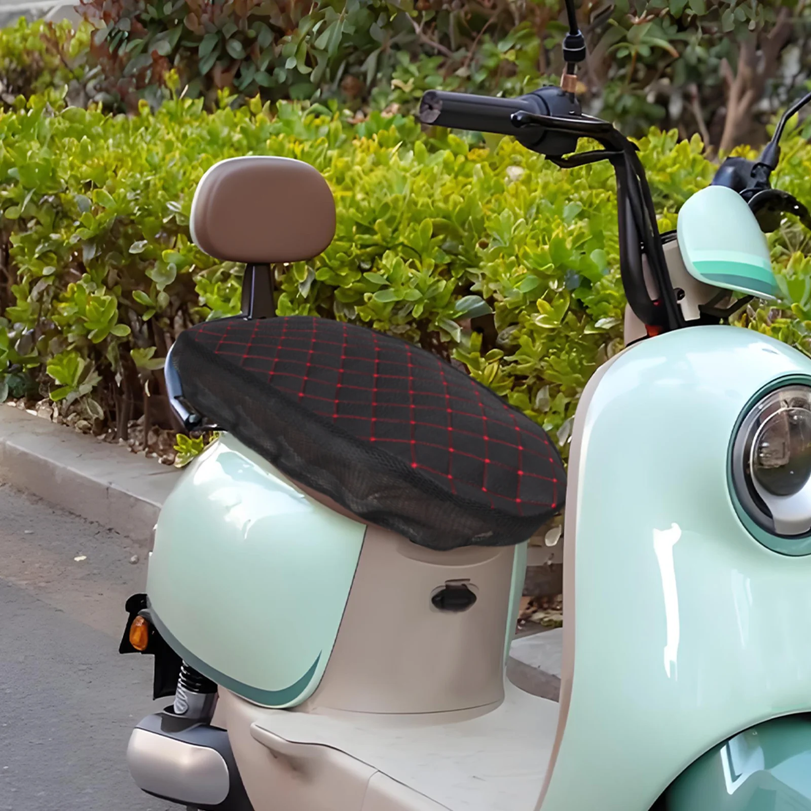 Thickened Faux Motorcycle Seat Cover Waterproof Sunproof Cushion for Electric Bike Scooter Moped Comfortable Soft 
Thickened Faux Motorcycle Seat Cover Waterproof Sunproof Cushion for Electric Bike Scooter Moped Comfortable Soft