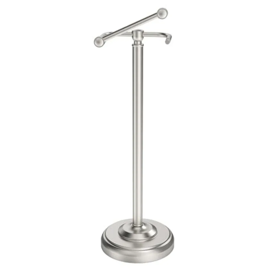 Toilet Paper Holder Stand Toilet Paper Holder Free Standing Post Pivoting Design and Stable Weighted Base SUS304 Stainless Stee
Toilet Paper Holder Stand Toilet Paper Holder Free Standing Post Pivoting Design and Stable Weighted Base SUS304 Stainless Stee