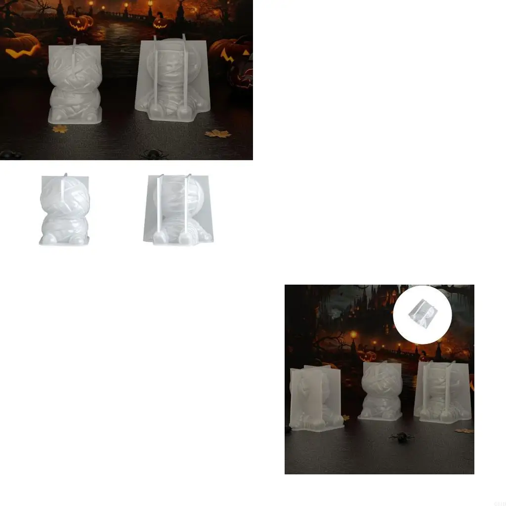 Multipurpose Silicone Mummies Figure Mold For Creative Heat Resistant Halloween Decoration Making Mould
Multipurpose Silicone Mummies Figure Mold For Creative Heat Resistant Halloween Decoration Making Mould