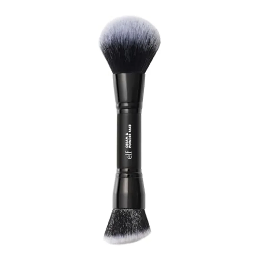 Dual-Ended Cream + Powder Brush, Two-in-One Makeup Brush For Creating A Gorgeous, Airbrushed-looking Complexion, Vegan and Crue
Dual-Ended Cream + Powder Brush, Two-in-One Makeup Brush For Creating A Gorgeous, Airbrushed-looking Complexion, Vegan and Crue