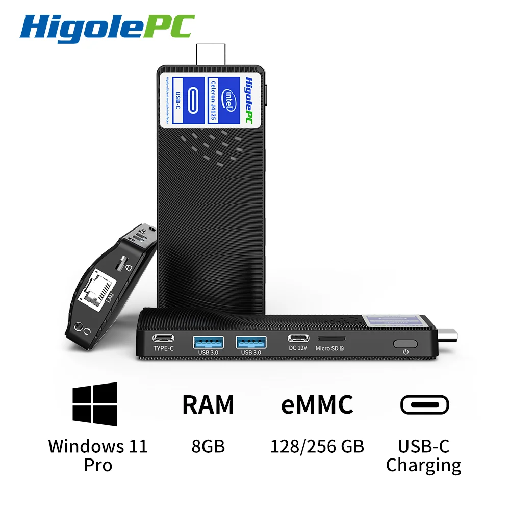 Мини-ПК Higole без кулера, Intel Celeron J4125 настольный компьютер с Bluetooth, компактный промышленный компьютер, HDMI 4K двухдиапазонный Wi-Fi Ethernet
Мини-ПК Higole без кулера, Intel Celeron J4125 настольный компьютер с Bluetooth, компактный промышленный компьютер, HDMI 4K двухдиапазонный Wi-Fi Ethernet