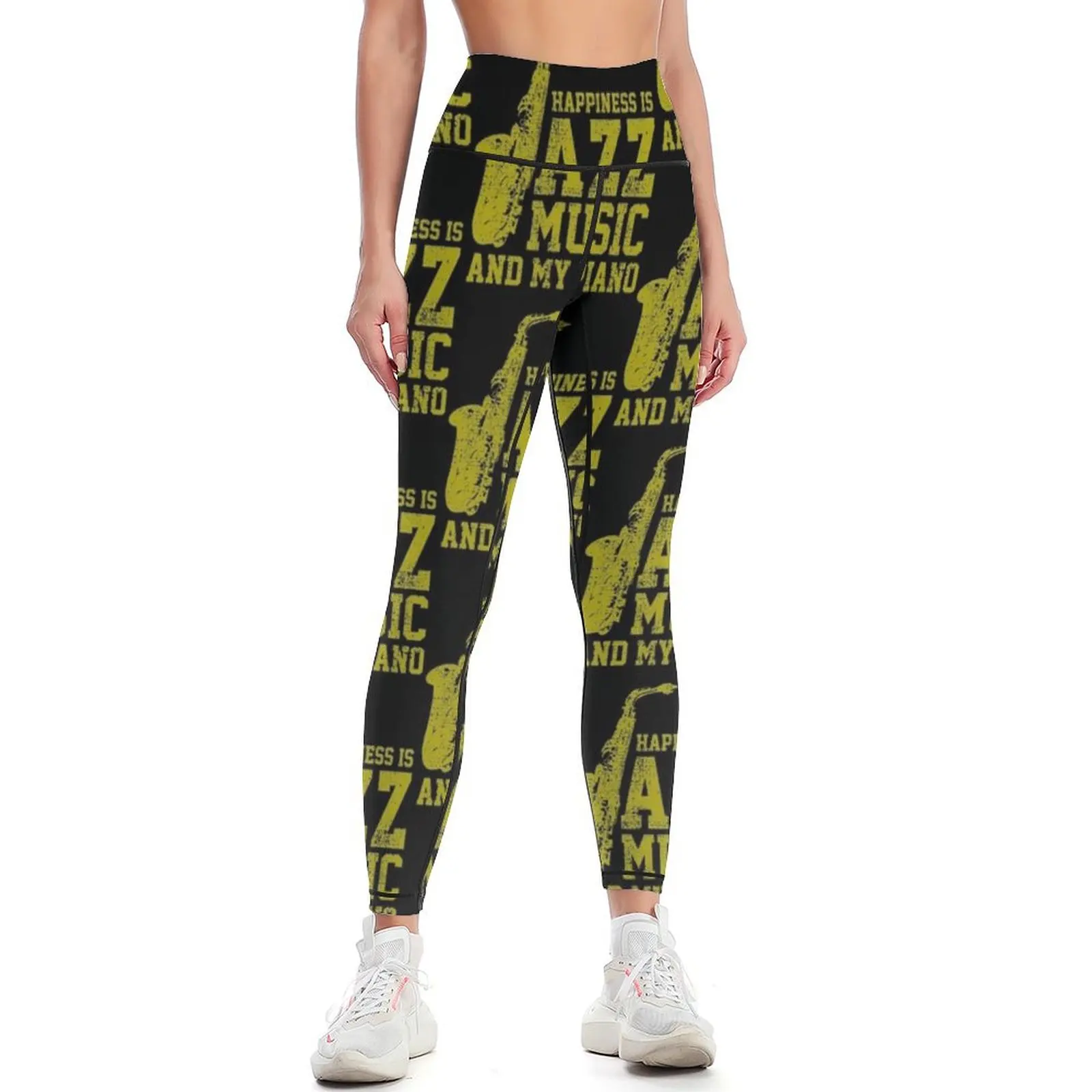 Jazz Music Leggings Women's gym active wear Sportswear woman gym Womens Leggings
Jazz Music Leggings Women's gym active wear Sportswear woman gym Womens Leggings