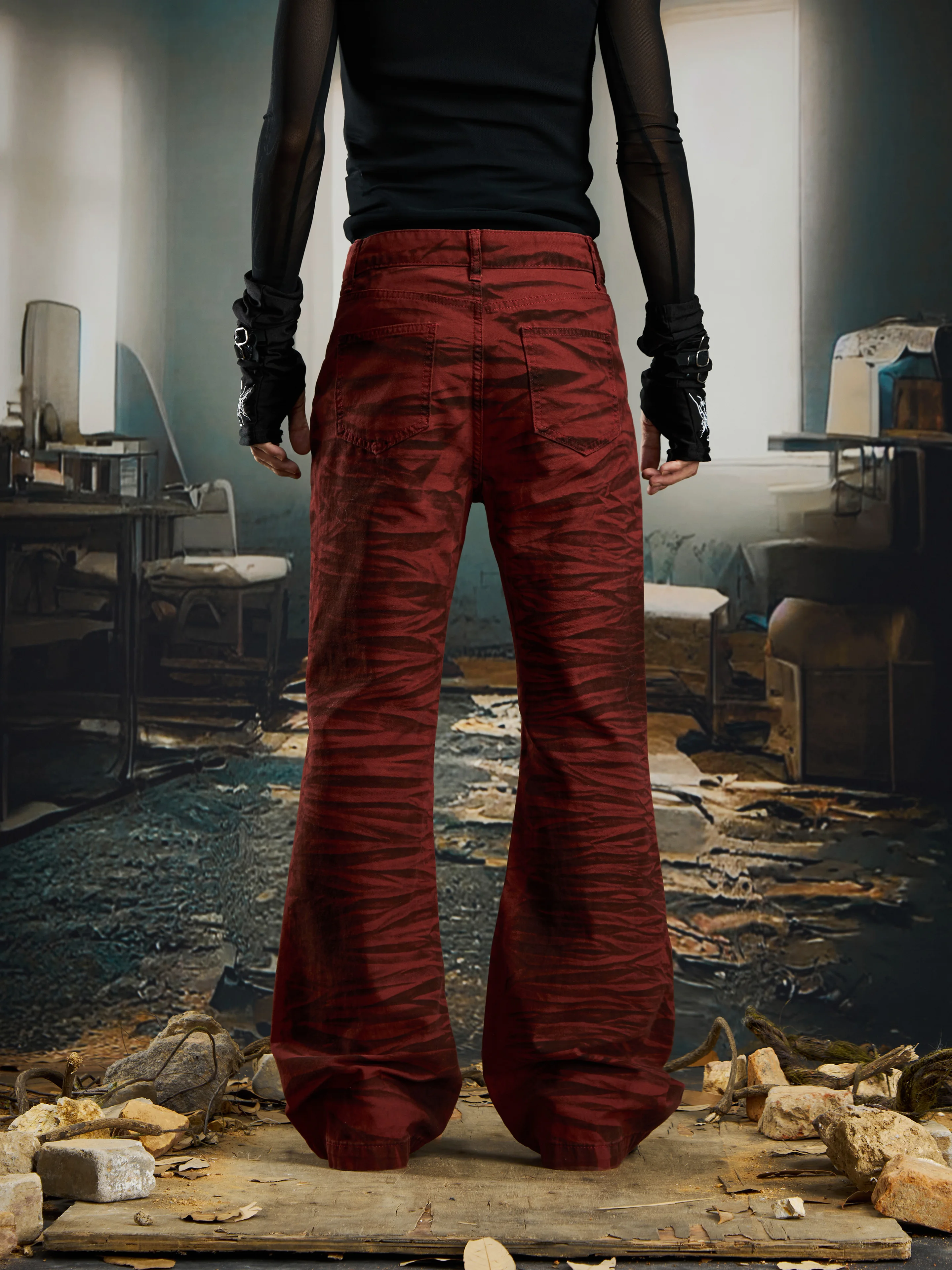 Special-Interest Design Dark Xiao Hand-Painted Slim-Fit Skinny Jeans Red Trousers Men and Women
Special-Interest Design Dark Xiao Hand-Painted Slim-Fit Skinny Jeans Red Trousers Men and Women